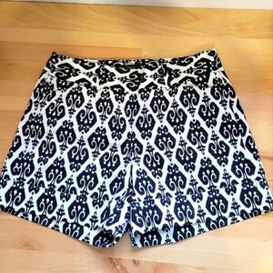 White House Black Market Black & white shorts